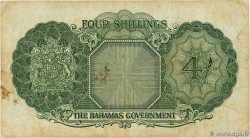 4 Shillings BAHAMAS  1953 P.13d S