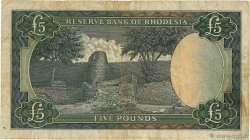 5 Pounds RHODESIEN  1966 P.29a S