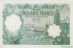 50 Francs ALGERIEN  1936 P.080a