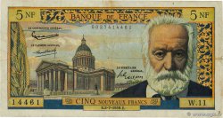 5 Nouveaux Francs VICTOR HUGO FRANCE  1959 F.56.02 B+