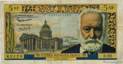 5 Nouveaux Francs VICTOR HUGO FRANCIA  1959 F.56.04