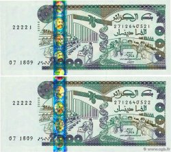 2000 Dinars Consécutifs ALGERIEN  2011 P.144