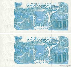 100 Dinars Consécutifs ALGERIEN  1982 P.134a ST