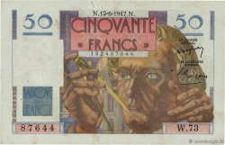 50 Francs LE VERRIER FRANCIA  1947 F.20.08 MBC