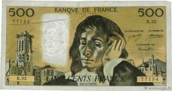 500 Francs PASCAL FRANKREICH  1973 F.71.09