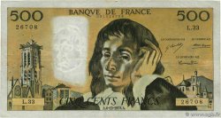 500 Francs PASCAL FRANKREICH  1973 F.71.10