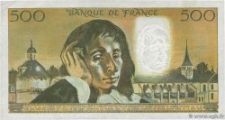 500 Francs PASCAL FRANKREICH  1974 F.71.12 fSS