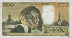 500 Francs PASCAL FRANKREICH  1976 F.71.14 fSS