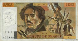 100 Francs DELACROIX FRANKREICH  1978 F.68.02