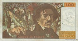 100 Francs DELACROIX FRANCE  1978 F.68.02 F