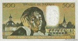 500 Francs PASCAL FRANCE  1971 F.71.07 XF+