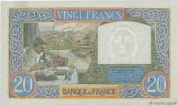 20 Francs TRAVAIL ET SCIENCE FRANCE  1941 F.12.20 SUP+