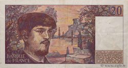 20 Francs DEBUSSY Fauté FRANKREICH  1984 F.66.05 S