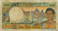 500 Francs TAHITI  1985 P.25d RC+