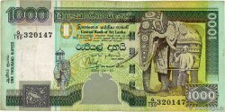 1000 Rupees SRI LANKA  2004 P.120c TB