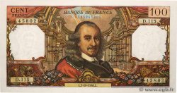 100 Francs CORNEILLE FRANKREICH  1965 F.65.09 fST+