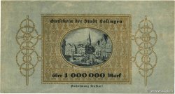 1 Million Mark GERMANY Solingen 1923 P.- VF+