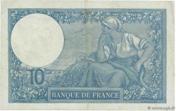 10 Francs MINERVE FRANCE  1920 F.06.04 VF