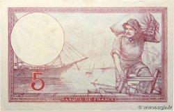 5 Francs FEMME CASQUÉE FRANKREICH  1933 F.03.17 fST+