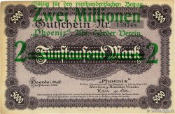 2 Millions Mark GERMANIA Dortmund-Horde 1923 P.- AU