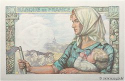 10 Francs MINEUR FRANCE  1942 F.08.05 UNC