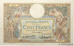 100 Francs LUC OLIVIER MERSON grands cartouches FRANCIA  1926 F.24.04 q.SPL