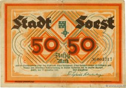 50 Mark ALEMANIA Soest 1922 P.-