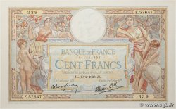 100 Francs LUC OLIVIER MERSON type modifié FRANCE  1938 F.25.10 SUP+