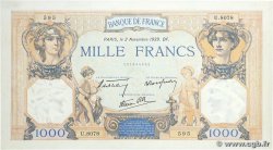 1000 Francs CÉRÈS ET MERCURE type modifié FRANCE  1939 F.38.38 XF+