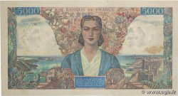 5000 Francs EMPIRE FRANÇAIS FRANCE  1945 F.47.48 VF