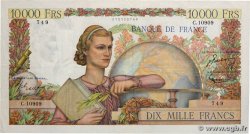 10000 Francs GÉNIE FRANÇAIS FRANCE  1956 F.50.79 pr.TTB