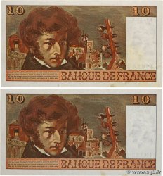 10 Francs BERLIOZ Consécutifs FRANCE  1974 F.63.05 SUP