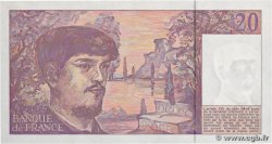 20 Francs DEBUSSY à fil de sécurité FRANCE  1990 F.66bis.01 UNC-