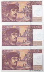 20 Francs DEBUSSY Modifié Consécutifs FRANCE  1997 F.66ter.02 UNC