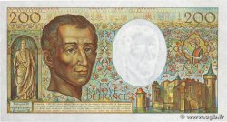 200 Francs MONTESQUIEU FRANCE  1981 F.70.01 VF+