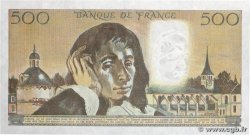 500 Francs PASCAL Numéro radar FRANCE  1987 F.71.35 AU