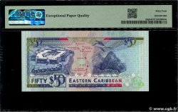 50 Dollars EAST CARIBBEAN STATES  1993 P.29g q.FDC