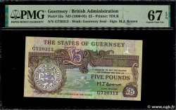 5 Pounds GUERNSEY  1990 P.53a FDC