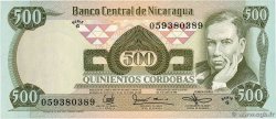 500 Cordobas NICARAGUA  1987 P.144