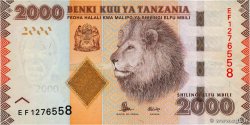 2000 Shilingi TANZANIA  2020 P.42b UNC