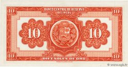 10 Soles de Oro PERU  1967 P.084a UNC