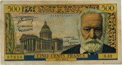 500 Francs VICTOR HUGO FRANKREICH  1955 F.35.04 fS