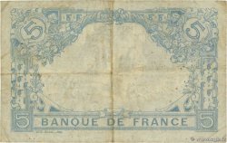 5 Francs BLEU FRANCIA  1916 F.02.39 BC