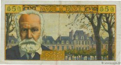 5 Nouveaux Francs VICTOR HUGO FRANCE  1964 F.56.15 VF-