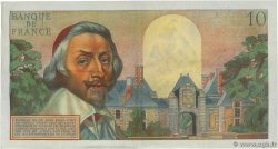 10 Nouveaux Francs RICHELIEU FRANCE  1960 F.57.06 XF-