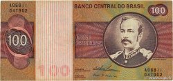 100 Cruzeiros BRASIL  1974 P.195Aa BC