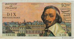 10 Nouveaux Francs RICHELIEU FRANCE  1961 F.57.13 TB