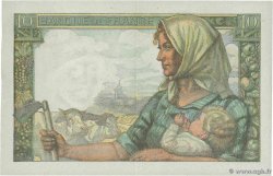 10 Francs MINEUR FRANKREICH  1947 F.08.19 VZ