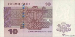 10 Latu LETONIA  2008 P.54 EBC