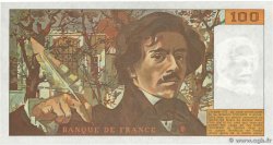 100 Francs DELACROIX modifié FRANKREICH  1985 F.69.09 ST